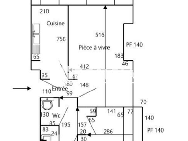 Location Appartement 2 pièces 46.9 m² - 9 AVENUE JEAN ZAY Orleans 45000