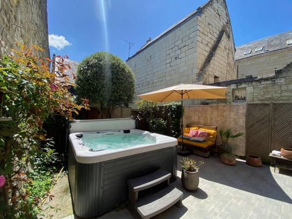 Vue Loire, charme et jacuzzi : une maison coup de cœur au cœur de Chouzé-sur-Loire