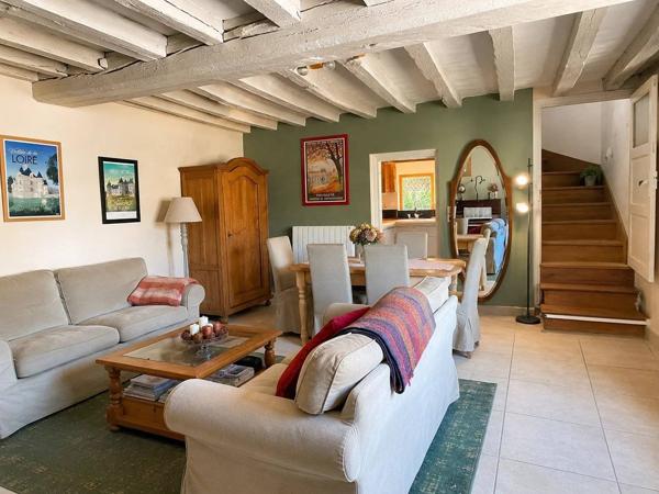 Vue Loire, charme et jacuzzi : une maison coup de cœur au cœur de Chouzé-sur-Loire
