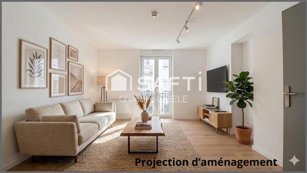 Appartement T3 refait à neuf au deuxième étage