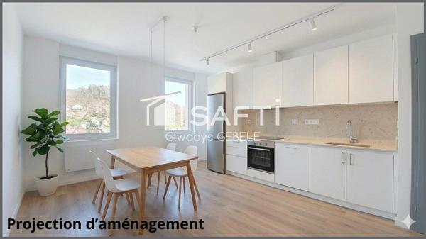 Appartement T3 refait à neuf au deuxième étage