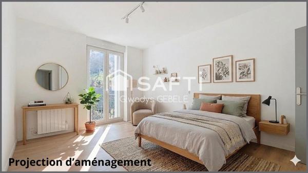 Appartement T3 refait à neuf au deuxième étage