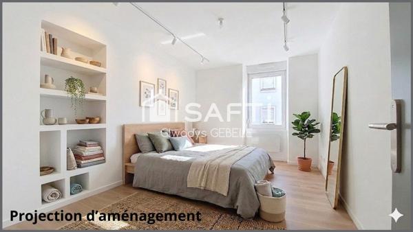 Appartement T3 refait à neuf au deuxième étage