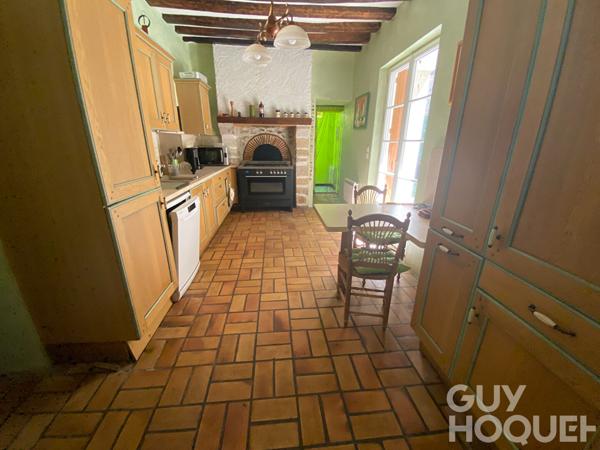 Ancien relais de charme avec terrain arboré et bord du Loir