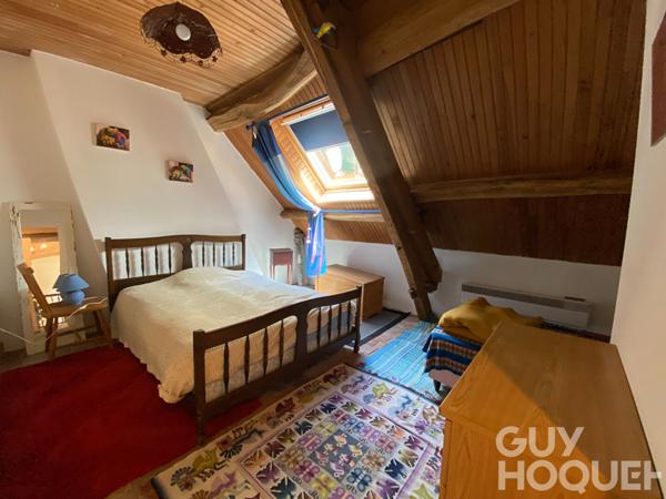 Ancien relais de charme avec terrain arboré et bord du Loir