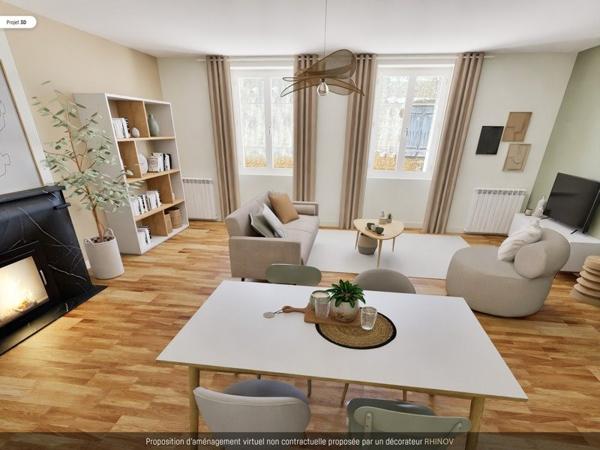 Maison à vendre |  Le Dorat |  4 pièces | 123 m²