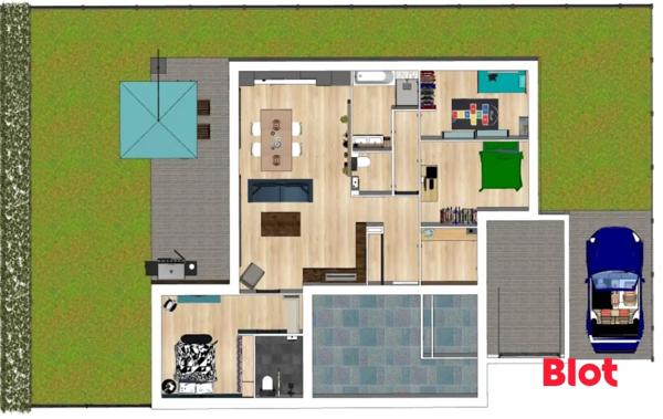 Appartement 4 pièce(s)