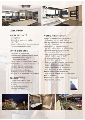 Coeur de ville Bourg-en-Bresse très beau logement neuf T4