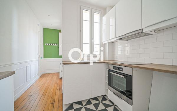Appartement à vendre    3 pièces • 42 m2 Paris 20