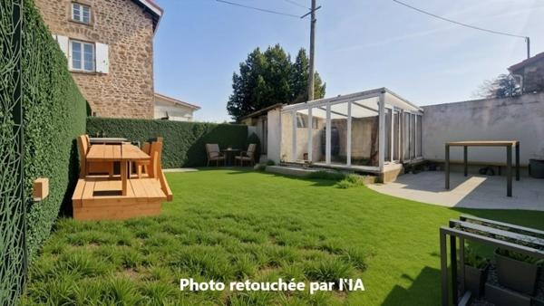 *** OFFRE ACCEPTEE *** 🏡 Duplex 137 m² style maison avec jardin, garage et atelier — Soucieu-en-Jarrest (69) ✨
