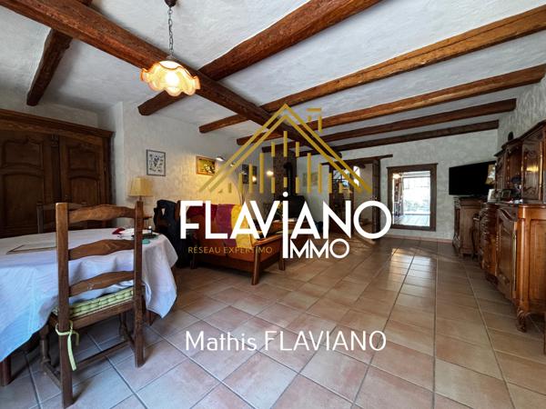 Barcelonnette (04400) FERME RÉNOVÉE - 6 PIÈCES - 1 400m2 TERRAIN & HANGAR / GARAGE