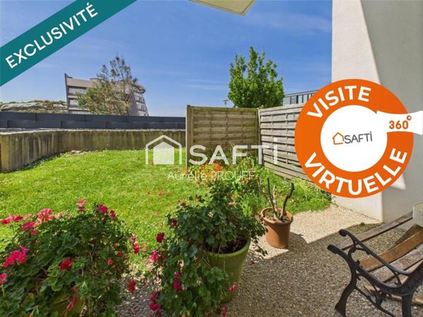 RARE: PLAIN-PIED, ROSCOFF, 50M DE LA PLAGE, 64m2, 2chambres