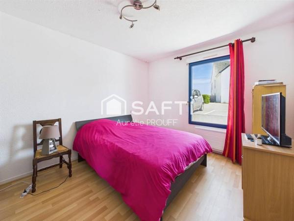 RARE: PLAIN-PIED, ROSCOFF, 50M DE LA PLAGE, 64m2, 2chambres