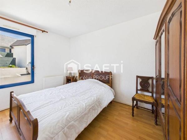 RARE: PLAIN-PIED, ROSCOFF, 50M DE LA PLAGE, 64m2, 2chambres