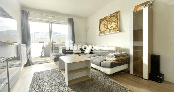 À vendre Appartement 2 pièces 43.81 m² - Saint-herblain 44800