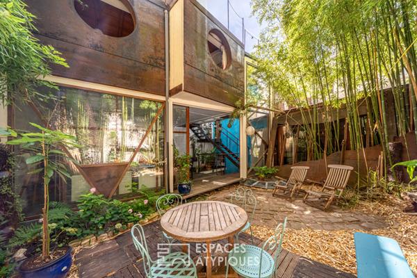 Esprit bateau avec jardin – Quartier des Gobelins