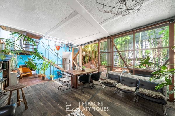 Esprit bateau avec jardin – Quartier des Gobelins