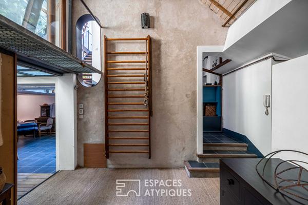 Esprit bateau avec jardin – Quartier des Gobelins