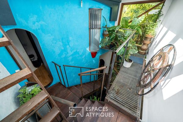 Esprit bateau avec jardin – Quartier des Gobelins