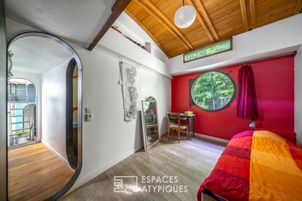 Esprit bateau avec jardin – Quartier des Gobelins