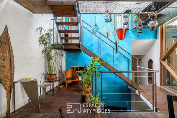 Esprit bateau avec jardin – Quartier des Gobelins