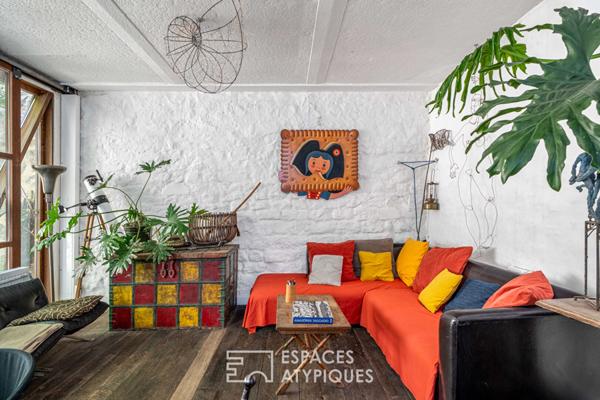 Esprit bateau avec jardin – Quartier des Gobelins