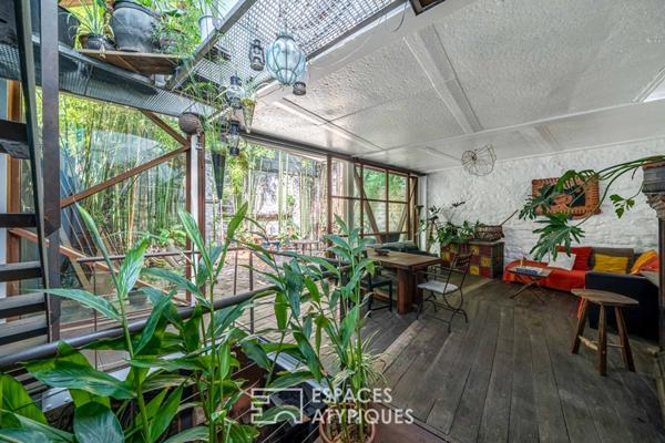 Esprit bateau avec jardin – Quartier des Gobelins