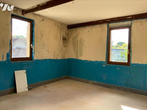 Maison avec garage et jardin potentiel 73m²