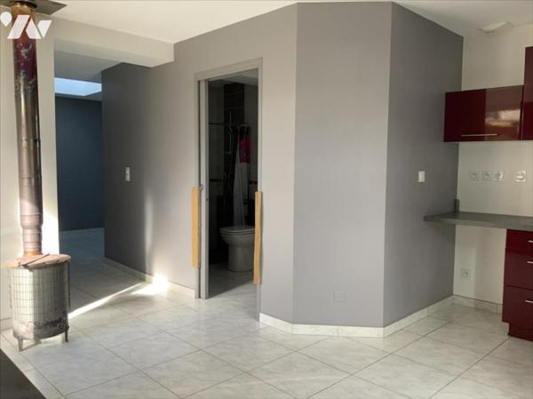 Maison avec garage et jardin potentiel 73m²