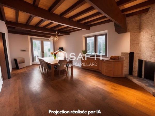 ATTIGNAT-ONCIN – Ensemble immobilier à fort potentiel à rénover