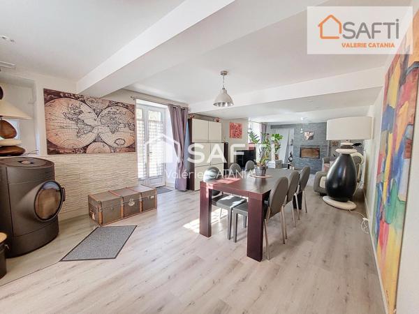 Tullins - Ancienne Maison rénovée de 300m² habitables