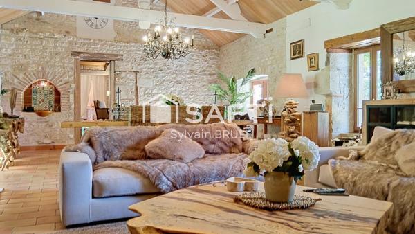 Bastide du Quercy Blanc entièrement restaurée