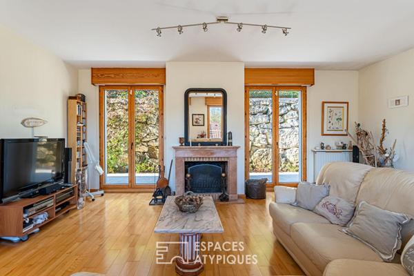 Maison d’architecte avec vue panoramique sur la vallée de la Seine