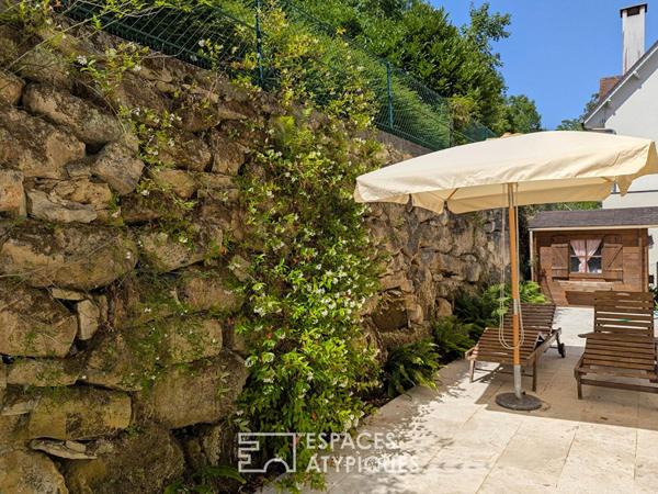 Maison d’architecte avec vue panoramique sur la vallée de la Seine