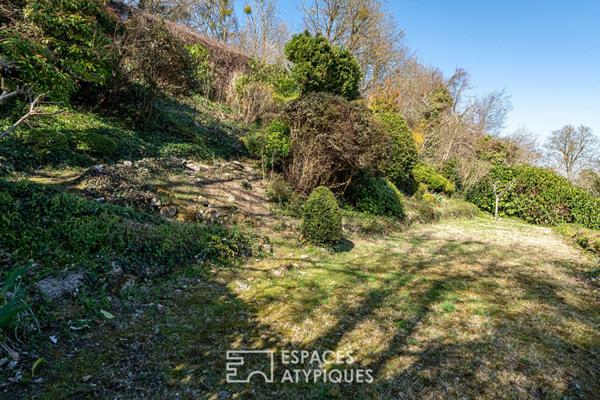 Maison d’architecte avec vue panoramique sur la vallée de la Seine