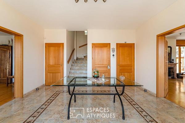 Maison d’architecte avec vue panoramique sur la vallée de la Seine