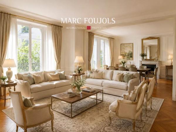 Passy Muette Pompe- 180m²- 4 chambres