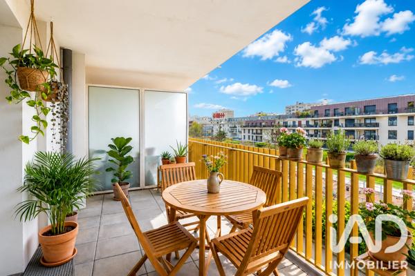 Appartement à vendre 3 pièces 63,25 m² Gentilly