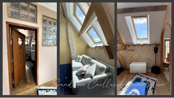 Secteur BRÉVAL - Maison ancienne Meulière - 3 chambres - mezzanine - bureau - cour pavée - terrain environ 280m² - 270000 Euros HAI