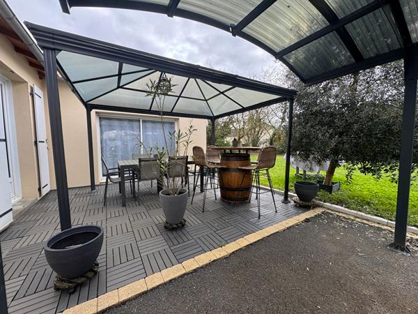 Maison de plain pied sur la commune de Bignoux