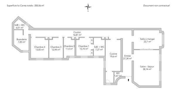 Appartement Paris 7e - BAC / RASPAIL