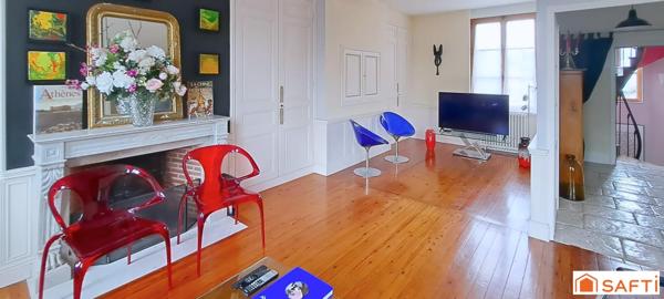 ÉLÉGANTE MAISON DE MAÎTRE LUMINEUSE ET SANS TRAVAUX