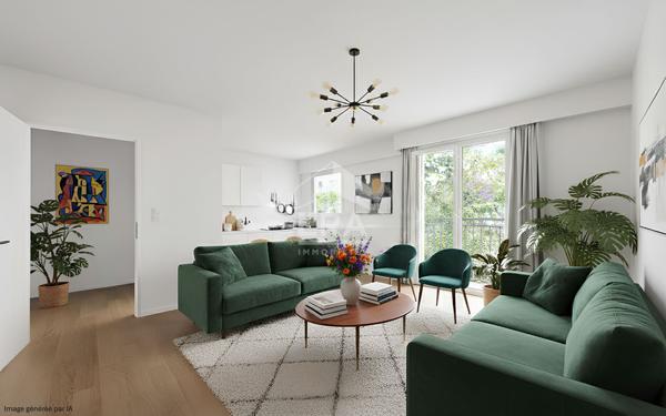 Appartement Paris 2 pièce(s) 46 m2