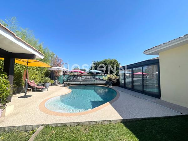 PESSAC- ALOUETTE - Maison 5 pièces - 100 m² - 3ch - garage double - Terrain 700m2 - Piscine