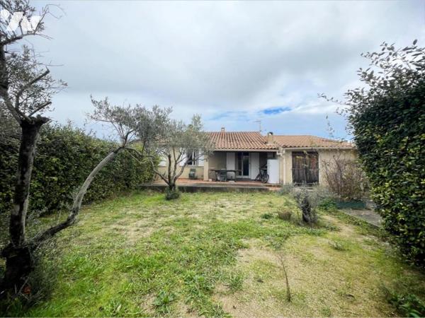 MAISON INDIVIDUELLE  AVEC GARAGE et jardin au calme