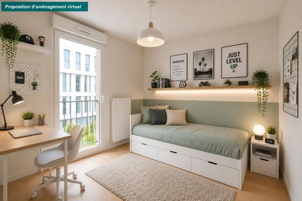 NANTERRE Appartement familial 4 pièces avec balcon