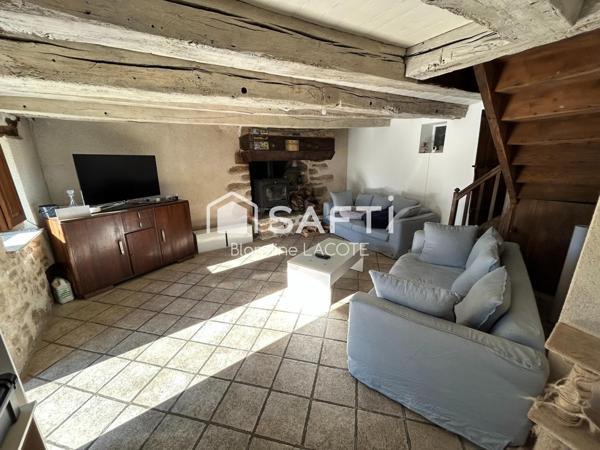 Maison de campagne de 119m2 - grange attenante