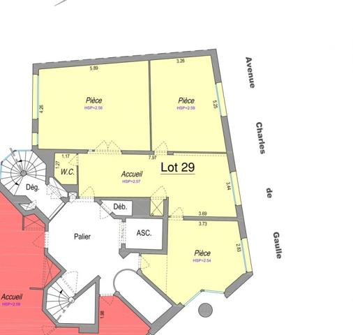 BUREAUX- Bordeaux- Caudéran - parc Bordelais - parking - 90 m2