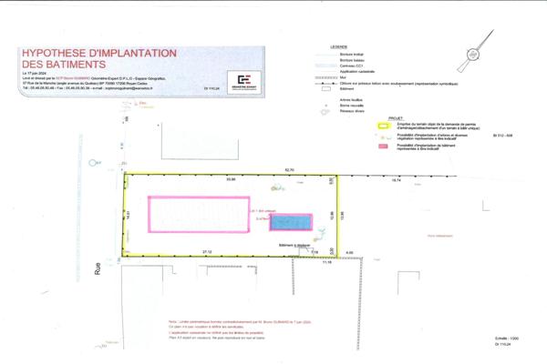 Terrain à bâtir dans la quartier de la Pointe de Vallières