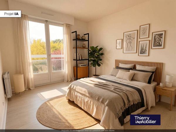 Appartement 2 pièces - 44000 Nantes -  Saint-Donatien